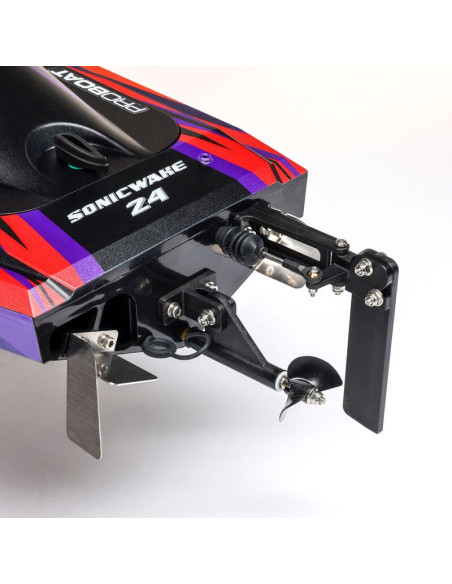 Sonicwake 24" Self-Righting Brushless Deep-V RTR (Battery & Charger Included)  Red