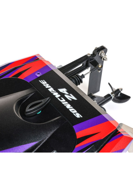 Sonicwake 24" Self-Righting Brushless Deep-V RTR (Battery & Charger Included)  Red