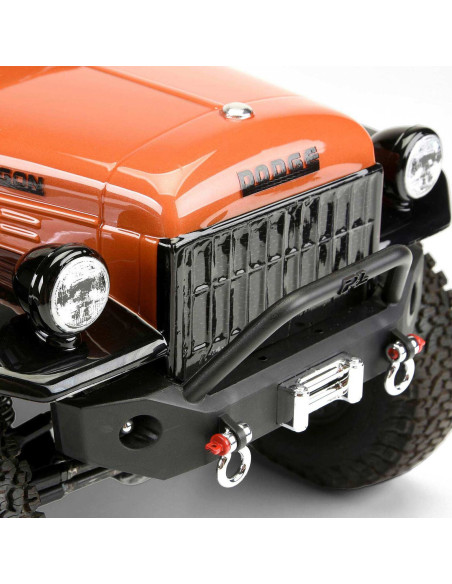 Dodge Power Wagon 1946 Clear Body 1/10 12.3" (313mm) WB Crawlers