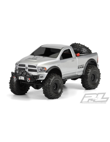 Ram 1500 Clear body for 12.3" (313mm) Wheelbase Scale Crawlers