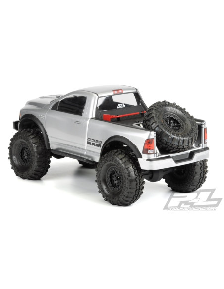 Ram 1500 Clear body for 12.3" (313mm) Wheelbase Scale Crawlers