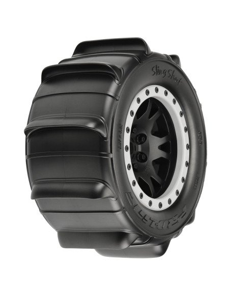 Proline Slingshot 4.3" Pro-loc Tyres Mounted For Xmaxx (F/r) 2pcs