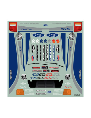 Ford Ranger 1993 1/10 Clear Body 12.3" (313mm)...