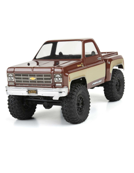 Chevy K-10 1978 1/24 Clear Body: SCX24 JLU