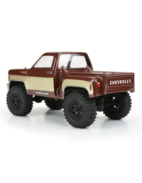 Chevy K-10 1978 1/24 Clear Body: SCX24 JLU