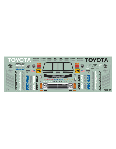 1985 Toyota HiLux SR5 Clear Body: SCX24