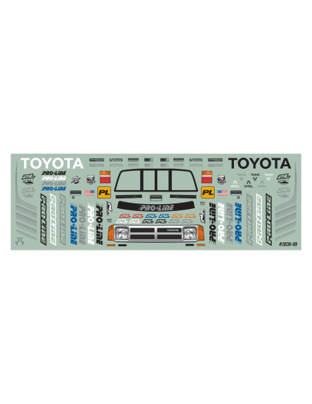 1985 Toyota HiLux SR5 Clear Body: SCX24