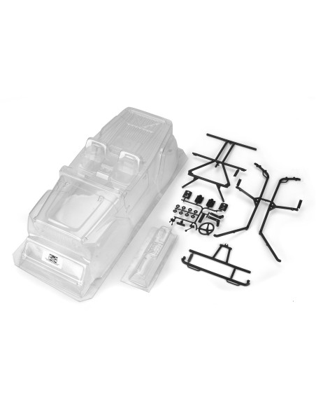 1-10 2004 Jeep LJ Clear Body-Trail Cage 12.3" Wheelbase Crawlers