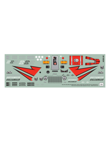 1-24 2004 Jeep LJ Clear Body-Trail Cage: SCX24
