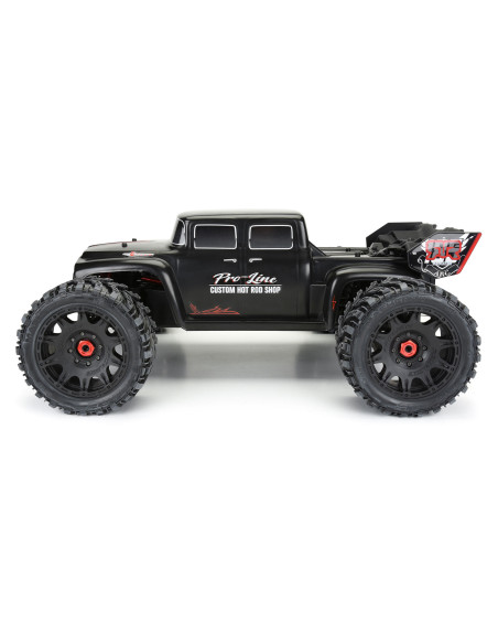 1-5 Pre-Cut Ford F-100 Bash Armor Black Body: Kraton 8S