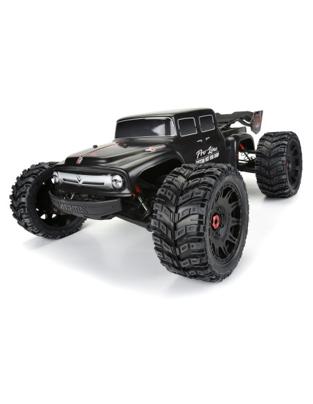 1-5 Pre-Cut Ford F-100 Bash Armor Black Body: Kraton 8S
