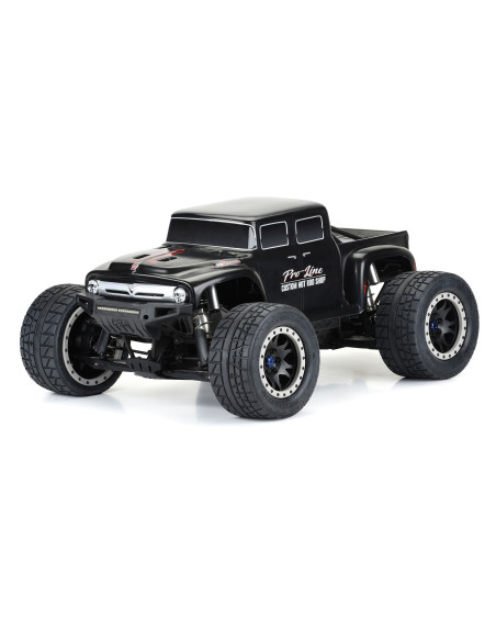 1-5 Pre-Cut Ford F-100 Bash Armor Black Body: X-MAXX