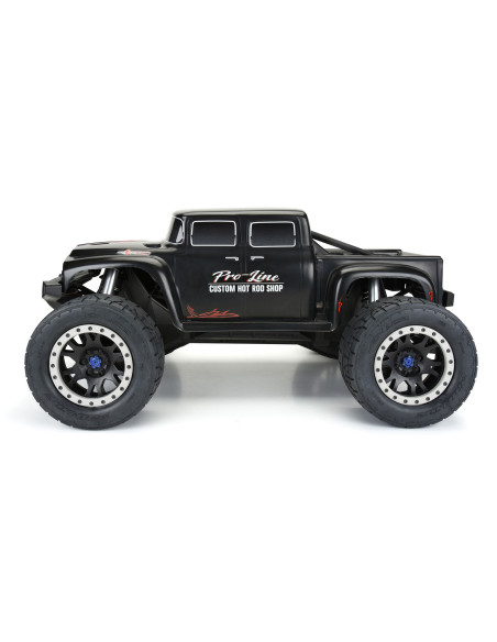 1-5 Pre-Cut Ford F-100 Bash Armor Black Body: X-MAXX