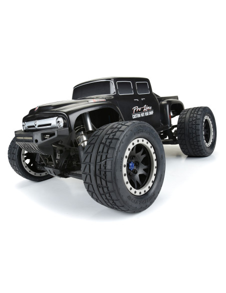 1-5 Pre-Cut Ford F-100 Bash Armor Black Body: X-MAXX