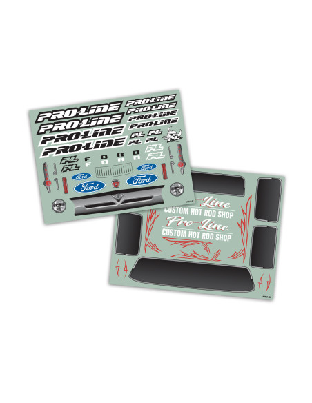 1-5 Pre-Cut Ford F-100 Bash Armor Black Body: X-MAXX