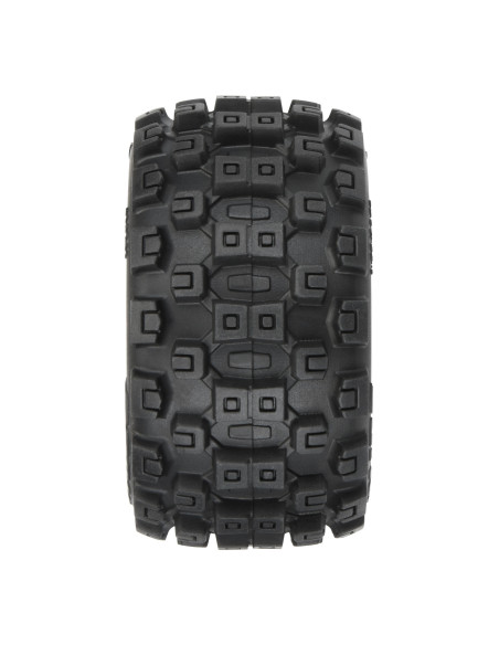 1-18 Badlands MX 1.85" F-R MTD 12mm Black Raid: Granite GROM