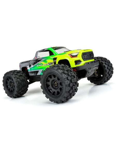 1-18 Badlands MX 1.85" F-R MTD 12mm Black Raid: Granite GROM
