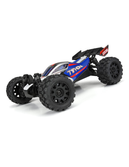 1-18 Badlands MX 1.85" F-R MTD 12mm Black Raid: Granite GROM