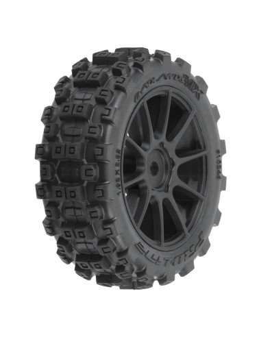 Badlands MX 1.9" Buggy Tires MTD Mach-10 Black...