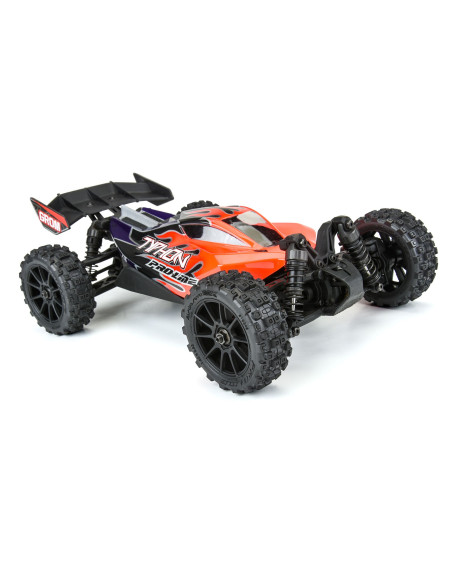 Badlands MX 1.9" Buggy Tires MTD Mach-10 Black Wheels: Typhon GROM