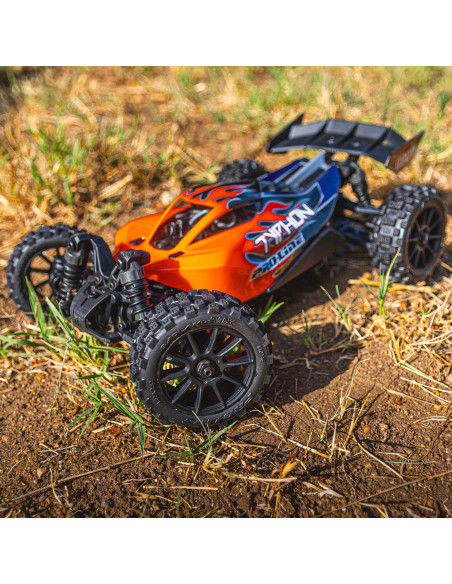 Badlands MX 1.9" Buggy Tires MTD Mach-10 Black Wheels: Typhon GROM