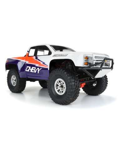 1-10 2015 Chevy Silverado Pre-Runner Clear Body...