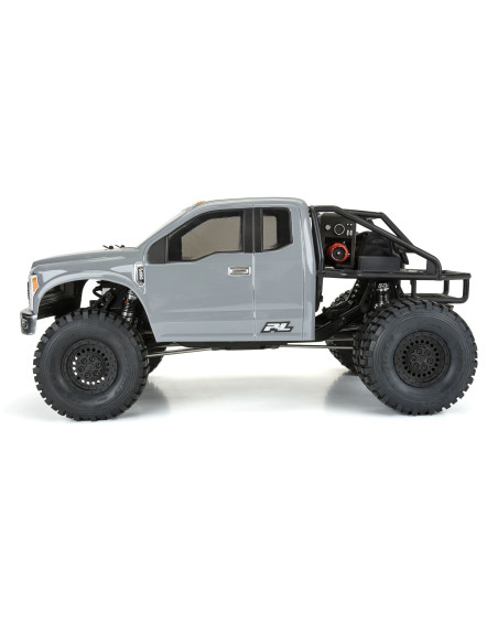 1-10 2017 Ford F-250 Super Duty Cab-Only Clear Body 12.3" WB Crawler