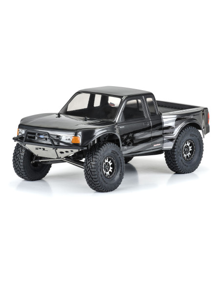 1-10 1993 Ford Ranger Pre-Runner Clear Body 12.3" WB Crawler