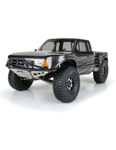 1-10 1993 Ford Ranger Pre-Runner Clear Body 12.3" WB Crawler