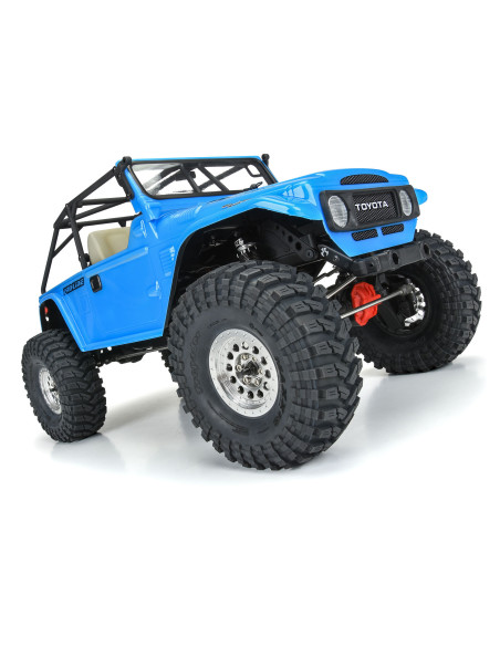 1-10 1979 Toyota Land Cruiser FJ40 Clear Body-Cage 12.3" WB Crawlers