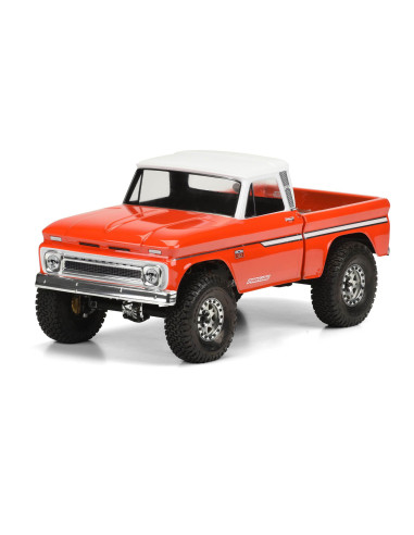1-10 1966 Chevrolet C-10 Clear Body 12.3"...