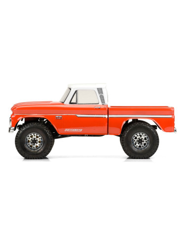 1-10 1966 Chevrolet C-10 Clear Body 12.3"...