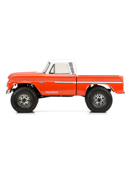 1-10 1966 Chevrolet C-10 Clear Body 12.3" (313mm) Wheelbase