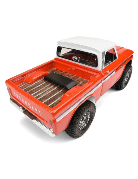 1-10 1966 Chevrolet C-10 Clear Body 12.3" (313mm) Wheelbase
