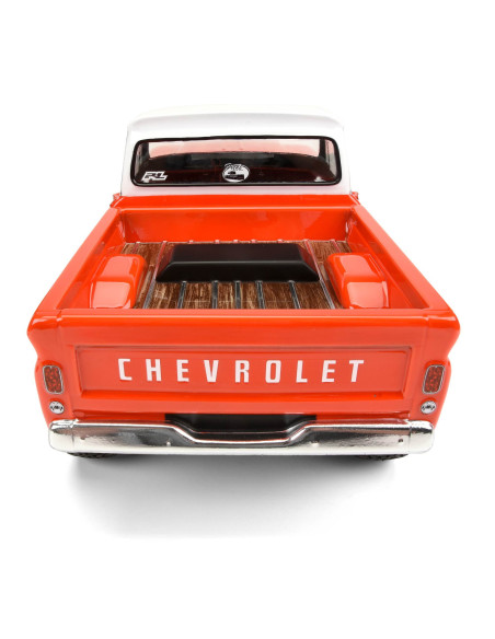 1-10 1966 Chevrolet C-10 Clear Body 12.3" (313mm) Wheelbase