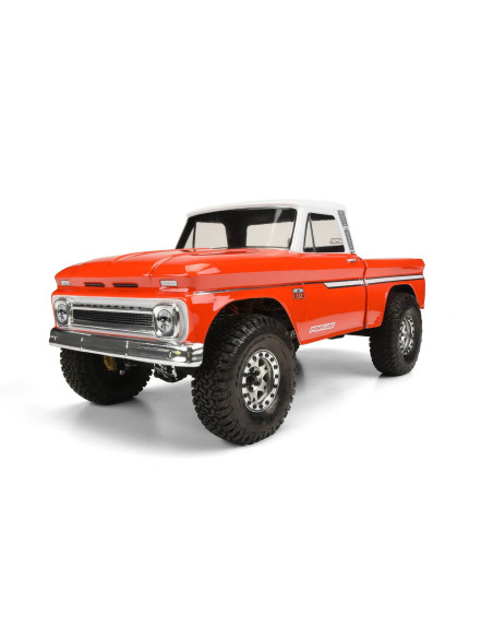 1-10 1966 Chevrolet C-10 Clear Body 12.3" (313mm) Wheelbase