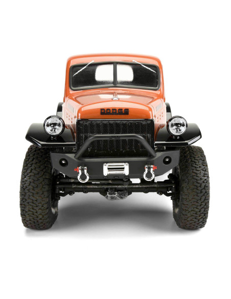 1-10 1946 Dodge Power Wagon Clear Body 12.3" (313mm) WB Crawlers