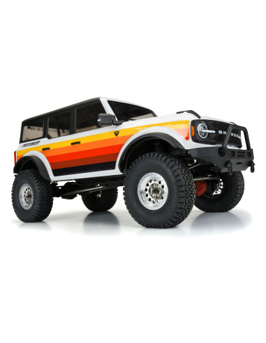 1-10 2021 Ford Bronco Clear Body Set 12.3"...