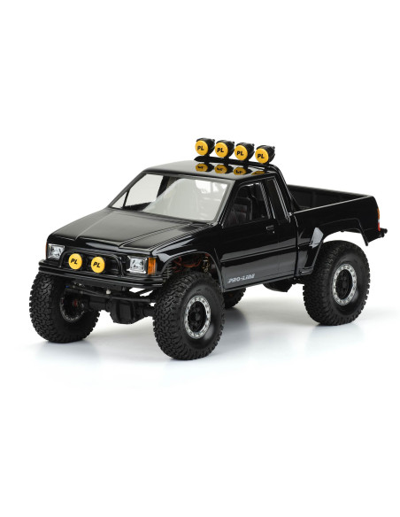 1-10 1985 Toyota HiLux SR5 Clear Body 12.3" (313mm) Wheelbase Crwlrs