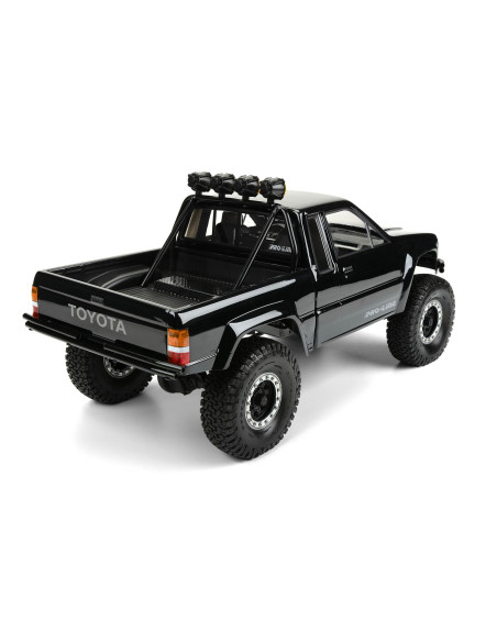 1-10 1985 Toyota HiLux SR5 Clear Body 12.3" (313mm) Wheelbase Crwlrs
