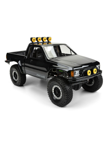 1-10 1985 Toyota HiLux SR5 Clear Body 12.3" (313mm) Wheelbase Crwlrs