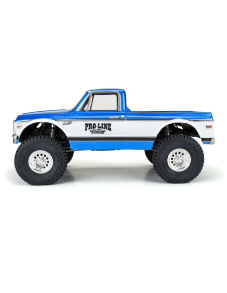 1-10 1972 Chevy K-10 Clear Body 12.3" Wheelbase Crawlers