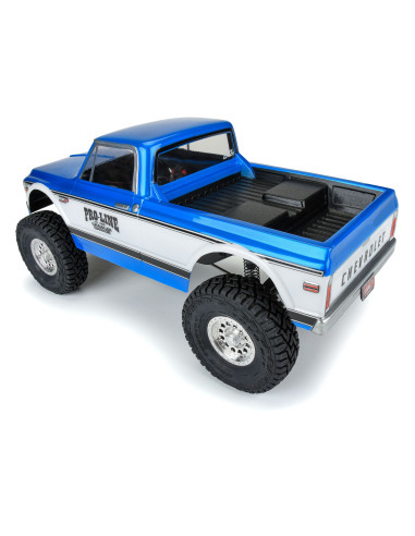 1-10 1972 Chevy K-10 Clear Body 12.3" Wheelbase...