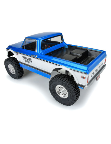 1-10 1972 Chevy K-10 Clear Body 12.3" Wheelbase Crawlers