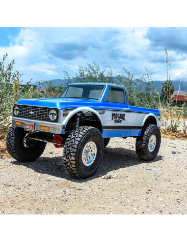1-10 1972 Chevy K-10 Clear Body 12.3" Wheelbase...