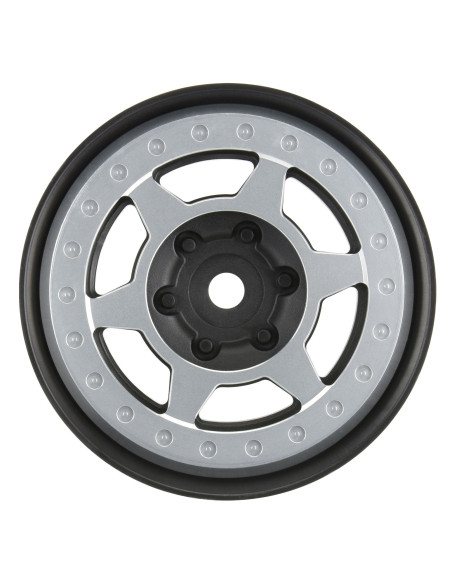 1-10 Holcomb Aluminum Front-Rear 1.9" 12mm Crawler Wheels (2)