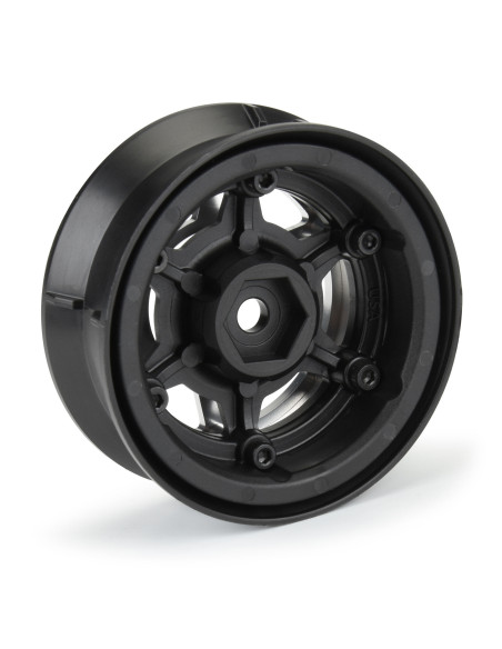 1-10 Holcomb Aluminum Front-Rear 1.9" 12mm Crawler Wheels (2)