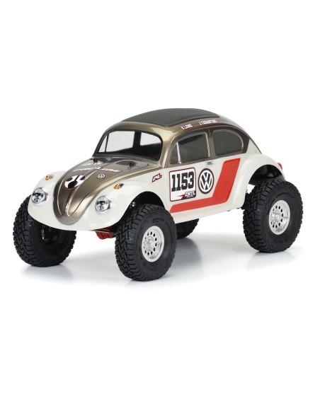 1-10 Volkswagen Beetle Clear Body 12.3" (313mm) Wheelbase Crawlers