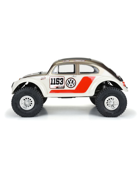 1-10 Volkswagen Beetle Clear Body 12.3" (313mm) Wheelbase Crawlers