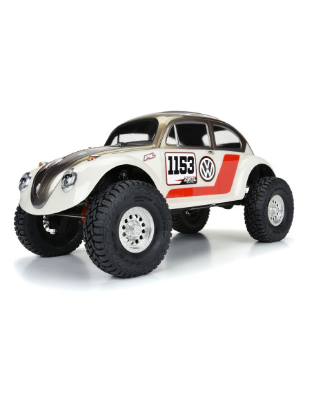 1-10 Volkswagen Beetle Clear Body 12.3" (313mm) Wheelbase Crawlers
